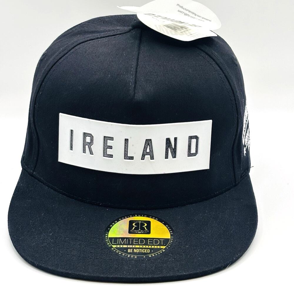 Robin Ruth Ireland Snapback Embroidered Patch Logo Limited Edition NWT Irish